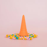 Eco Ice Cream Cone | Orange