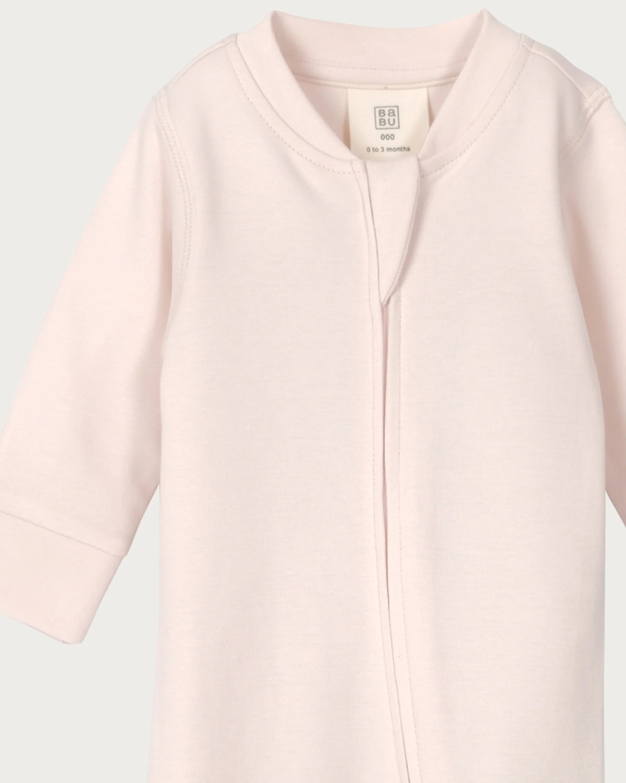 Footed Onesie Zipsuit | Petal