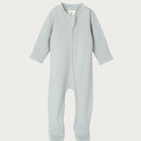 Footed Onesie Zipsuit | Sky