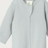 Footed Onesie Zipsuit | Sky