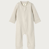 Footless Onesie Zipsuit | Oat