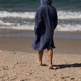 Kids Zip Towel | Deep Blue