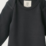 Long Sleeve Bodysuit | Charcoal