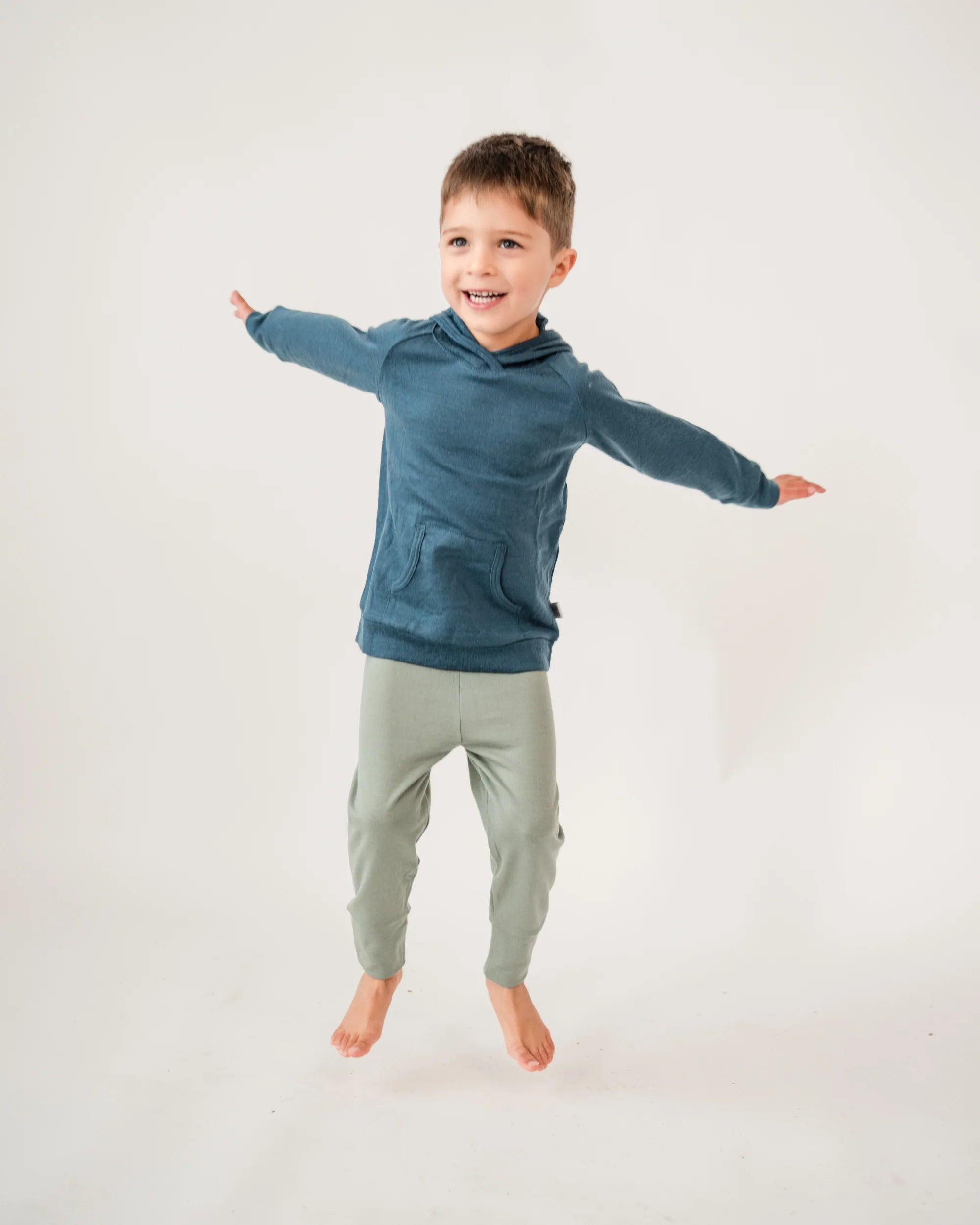 Merino Hoodie | Denim
