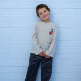 Organic Everyday Cord Pants | Charcoal