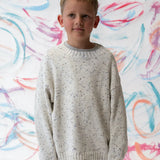 Organic Funfetti Knit Pull Over | Surf