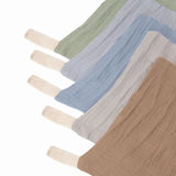 Organic Muslin Baby Wash Cloths | Earth and Sky (5 Pack)
