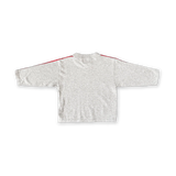 Organic Seam Long Sleeve Knit Tee | Grey Marle
