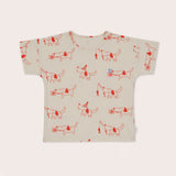Playtime Relaxed Fit Tee | Blanched Almond